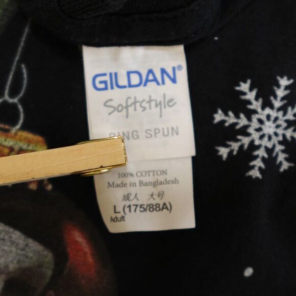 Christmas Halloween Shirt Unisex Large Michael Myers The Grinch Baddie Emo Goth - Picture 3 of 6